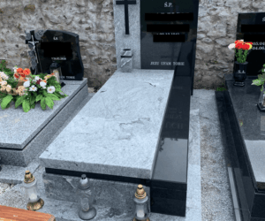 Nowoczesny nagrobek granitowy realizacje nagrobków granitowych wroclaw